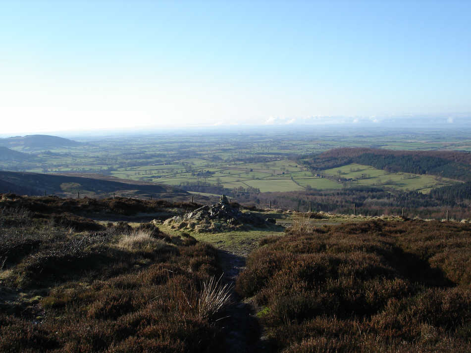 The view west from Black Hambleton