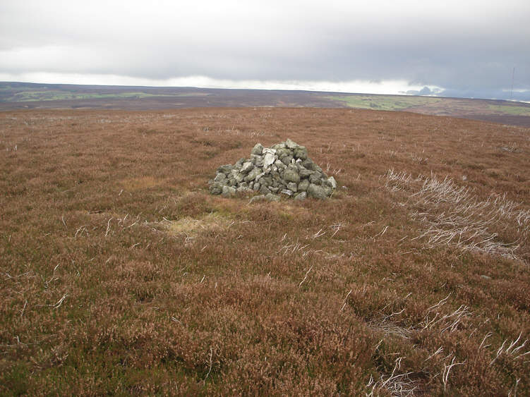 The summit cairn on Easterside Hill 