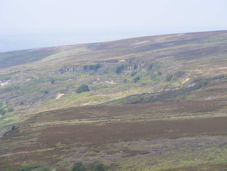 Esklet Crags from above