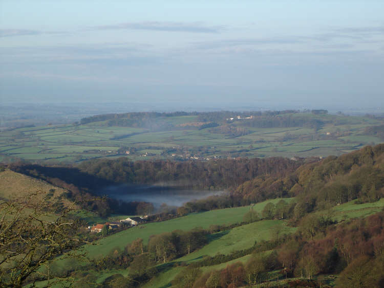 Gormire Lake from Sutton Bank 
