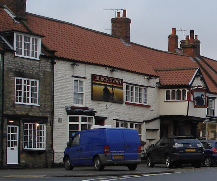 The Black Swan, Kirkbymoorside, the oldest pub in the town.