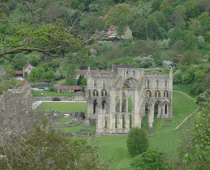 Southern Face of Rievaulx Abbey