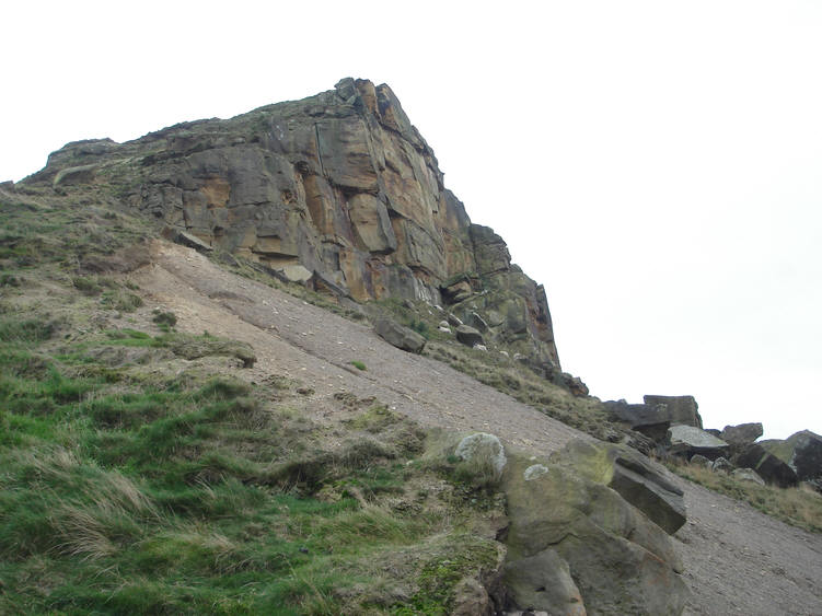 The cliffs on Roseberry Topping