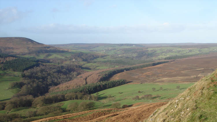 Upper Ryedale from Hawnby Hill