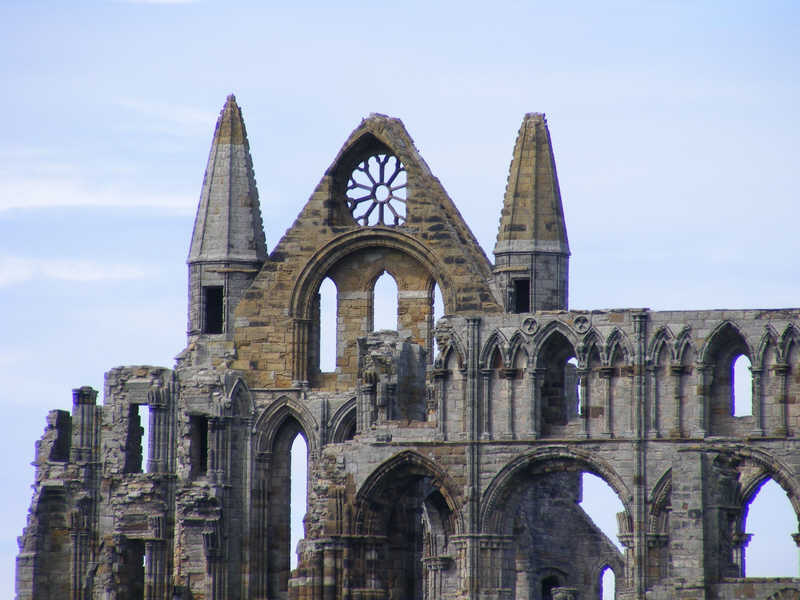 North Window of Whitby Abbey 