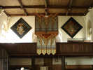 Organ Pipes, St Oswald's, Oswaldkirk