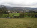 Link to picture of view of Osmotherley from the north