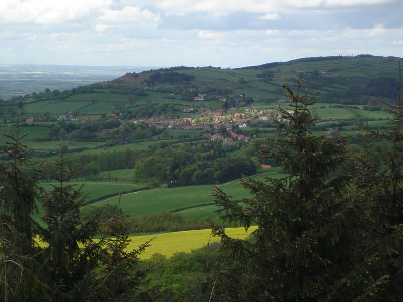 Osmotherley from the south