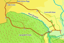 Lilla Cross Map